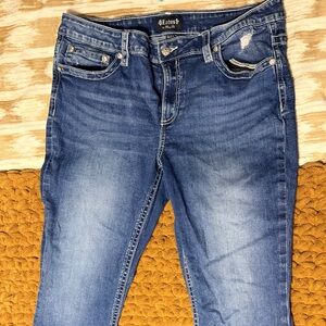 Miss Me Women's Blue Boot Cut Jeans